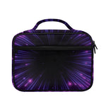 Purple Hyperspace Print Briefcase Bible Bag