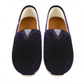 Purple Hyperspace Print Casual Shoes