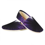 Purple Hyperspace Print Casual Shoes