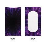 Purple Hyperspace Print Changing Pad Cover