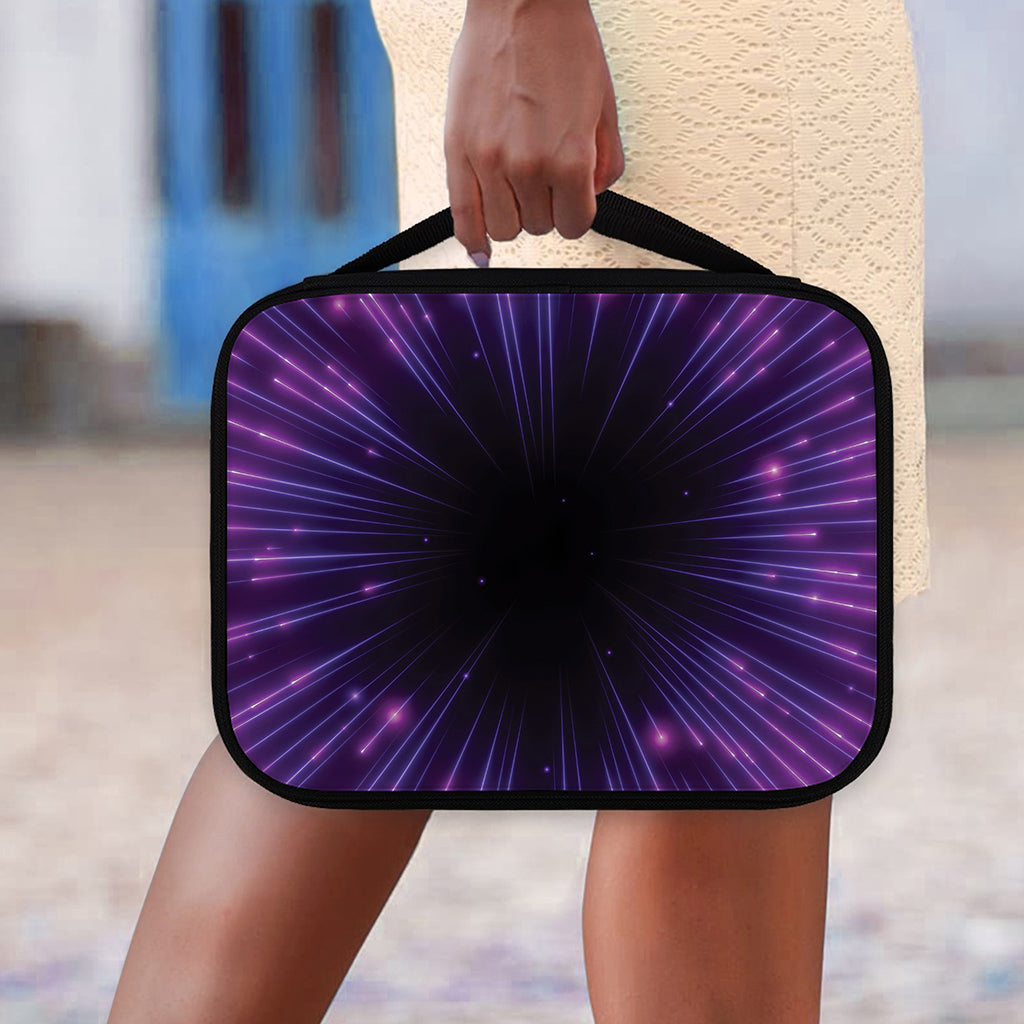 Purple Hyperspace Print Classic Bible Case