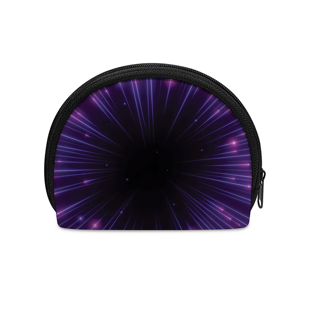 Purple Hyperspace Print Coin Purse