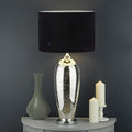 Purple Hyperspace Print Drum Lamp Shade