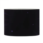Purple Hyperspace Print Drum Lamp Shade