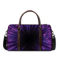Purple Hyperspace Print Duffel Bag