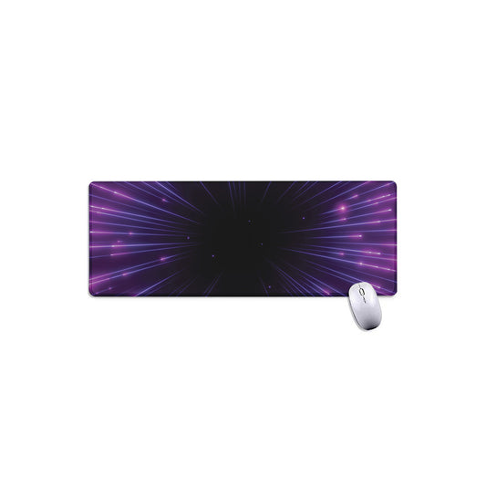 Purple Hyperspace Print Extended Mouse Pad