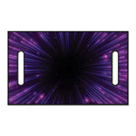 Purple Hyperspace Print Golf Cart Seat Cover