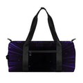 Purple Hyperspace Print Gym Bag