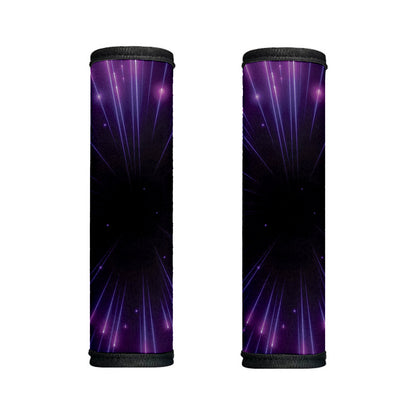 Purple Hyperspace Print Handle Covers