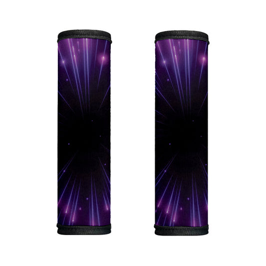Purple Hyperspace Print Handle Covers