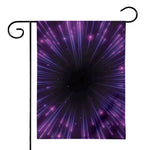 Purple Hyperspace Print House Flag