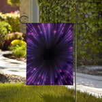 Purple Hyperspace Print House Flag