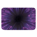 Purple Hyperspace Print Indoor Door Mat