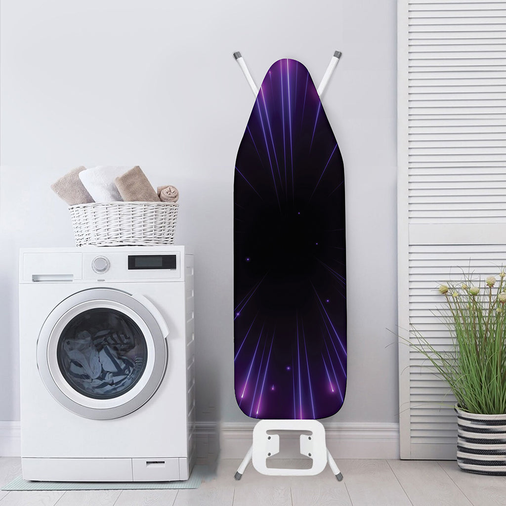 Purple Hyperspace Print Ironing Board Cover