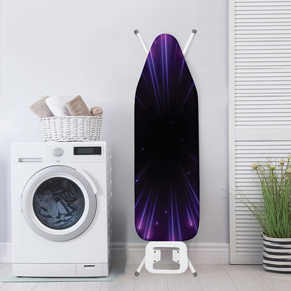 Purple Hyperspace Print Ironing Board Cover