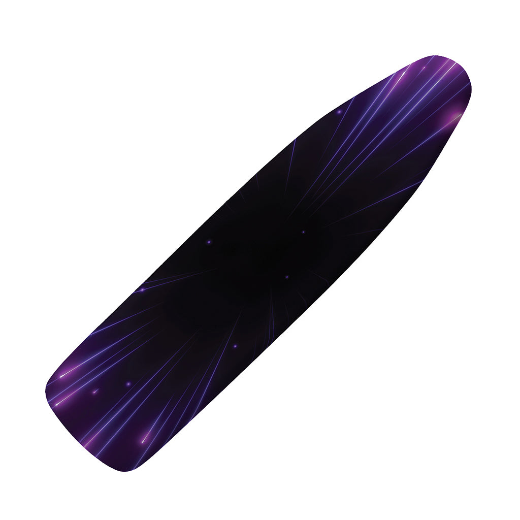 Purple Hyperspace Print Ironing Board Cover