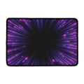 Purple Hyperspace Print Kitchen Mat