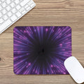 Purple Hyperspace Print Mouse Pad
