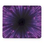 Purple Hyperspace Print Mouse Pad