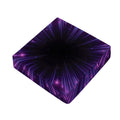 Purple Hyperspace Print Outdoor Seat Cushion Cover