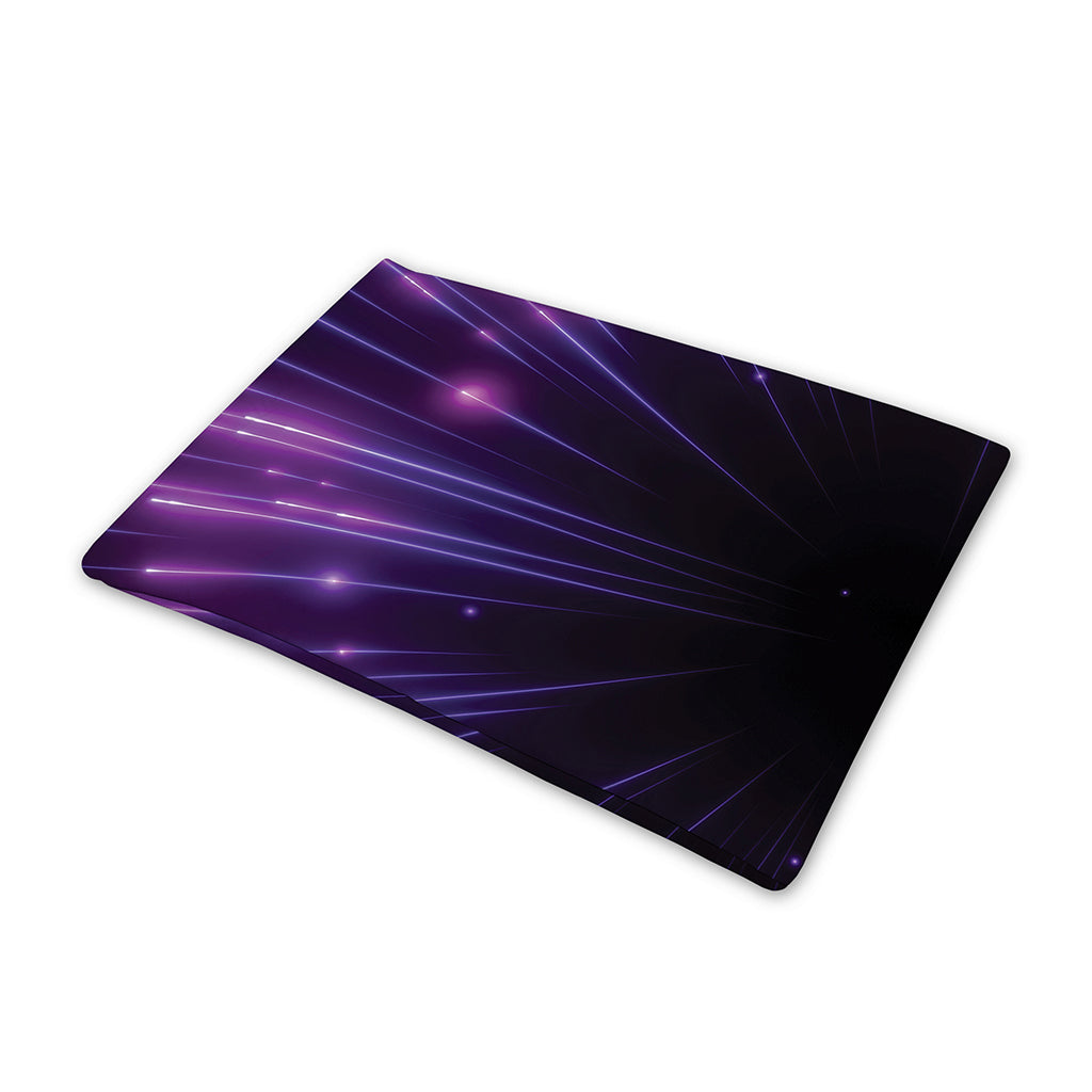 Purple Hyperspace Print Pet Cooling Mat Cover
