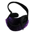 Purple Hyperspace Print Pet Sling Carrier