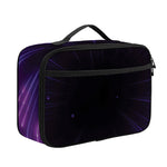 Purple Hyperspace Print Portable Lunch Bag