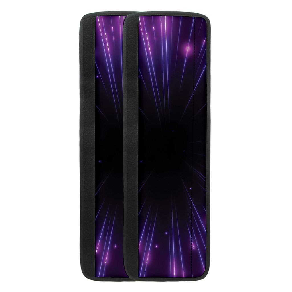 Purple Hyperspace Print Refrigerator Handle Covers