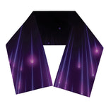Purple Hyperspace Print Scarf