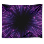 Purple Hyperspace Print Tapestry
