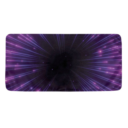 Purple Hyperspace Print Towel