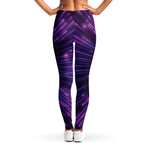 Purple Hyperspace Print Women's Leggings