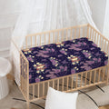 Purple Indian Dream Catcher Print Baby Crib Sheet