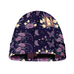 Purple Indian Dream Catcher Print Beanie