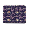 Purple Indian Dream Catcher Print Bifold Wallet