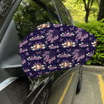 Purple Indian Dream Catcher Print Car Side Mirror Covers