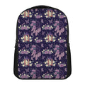 Purple Indian Dream Catcher Print Casual Backpack
