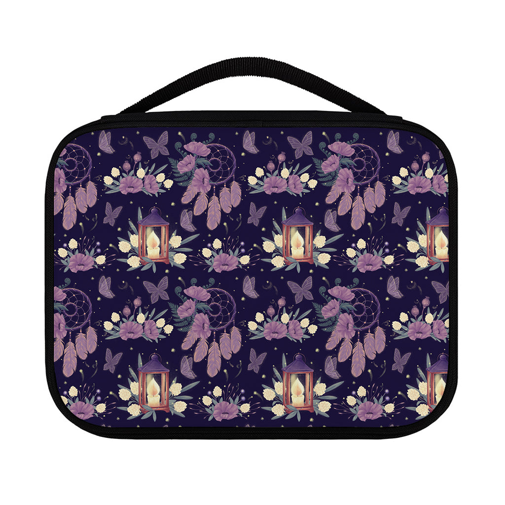 Purple Indian Dream Catcher Print Classic Bible Case