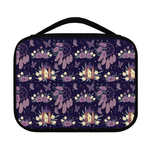 Purple Indian Dream Catcher Print Classic Bible Case