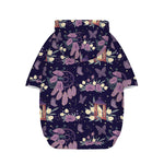 Purple Indian Dream Catcher Print Dog Zip Up Hoodie