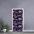 Purple Indian Dream Catcher Print Door Sticker