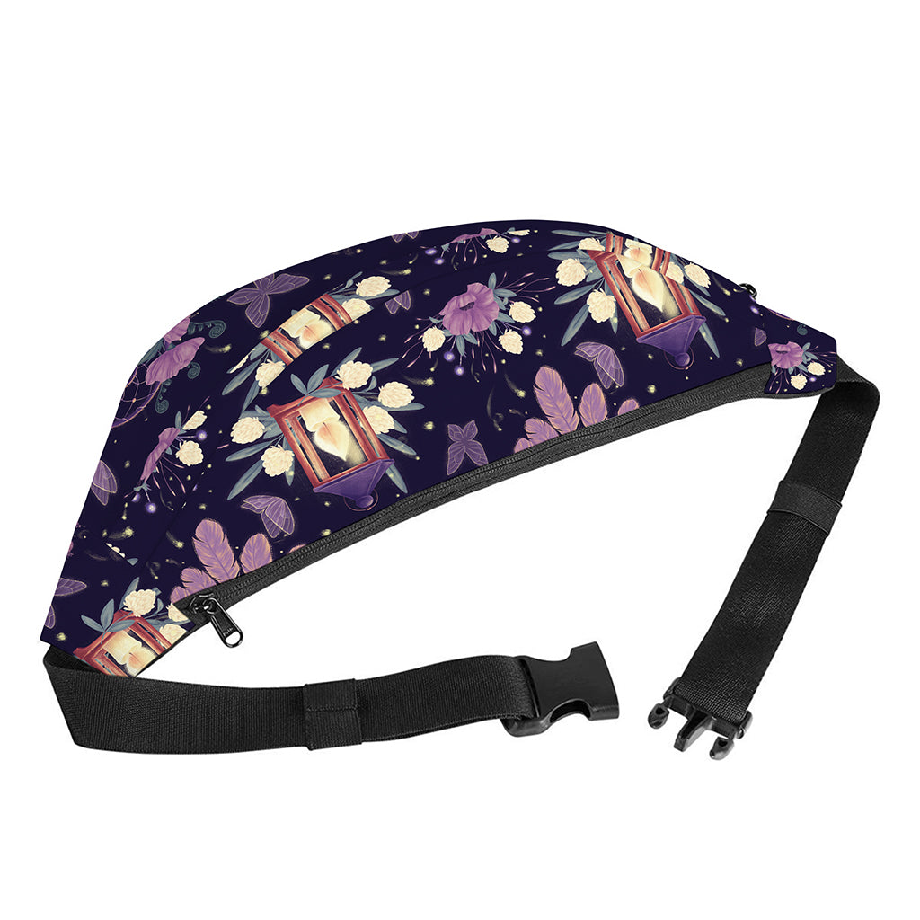 Purple Indian Dream Catcher Print Fanny Pack