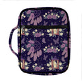 Purple Indian Dream Catcher Print Front Pocket Bible Bag