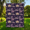 Purple Indian Dream Catcher Print Garden Flag