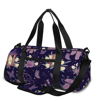 Purple Indian Dream Catcher Print Gym Bag