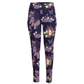 Purple Indian Dream Catcher Print High-Waisted Pocket Leggings