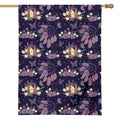 Purple Indian Dream Catcher Print House Flag