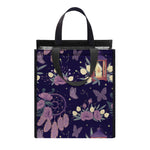 Purple Indian Dream Catcher Print Insulated Lunch Tote