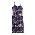 Purple Indian Dream Catcher Print Jersey Midi Cami Dress