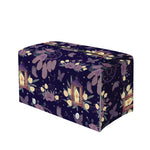 Purple Indian Dream Catcher Print Leather Tissue Box Cover
